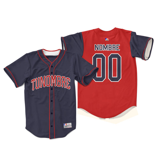 Camiseta con botones all star 2014 bi color personalizada