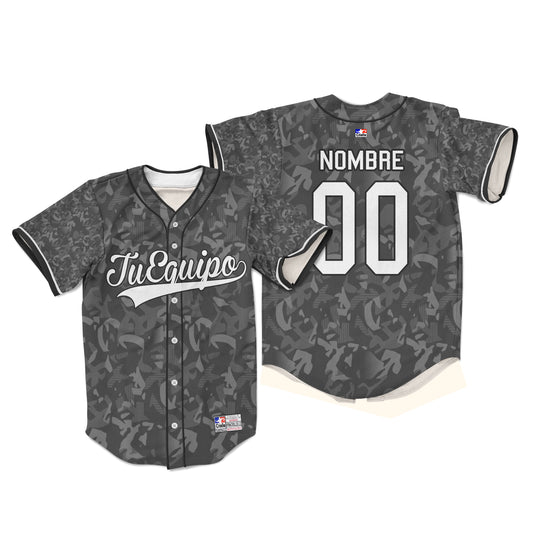Camiseta personalizada con botones Everton Camuflaje
