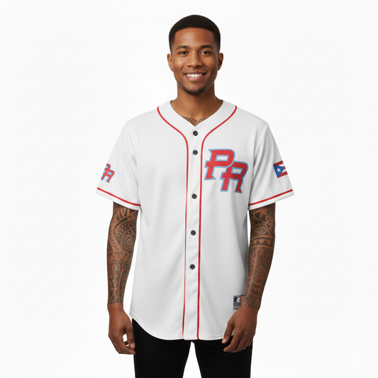 Camiseta de Beisbol Puerto Rico PR Bad bunny 94
