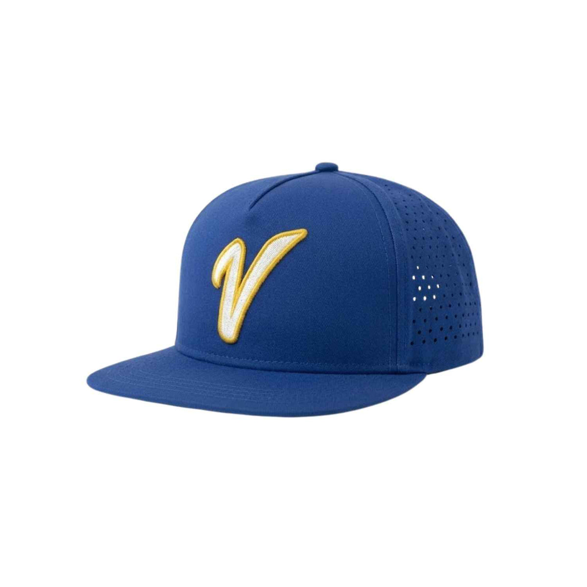 Gorra Azul V de Venezuela Clásico mundial de beisbol 2026 Bordado 3D