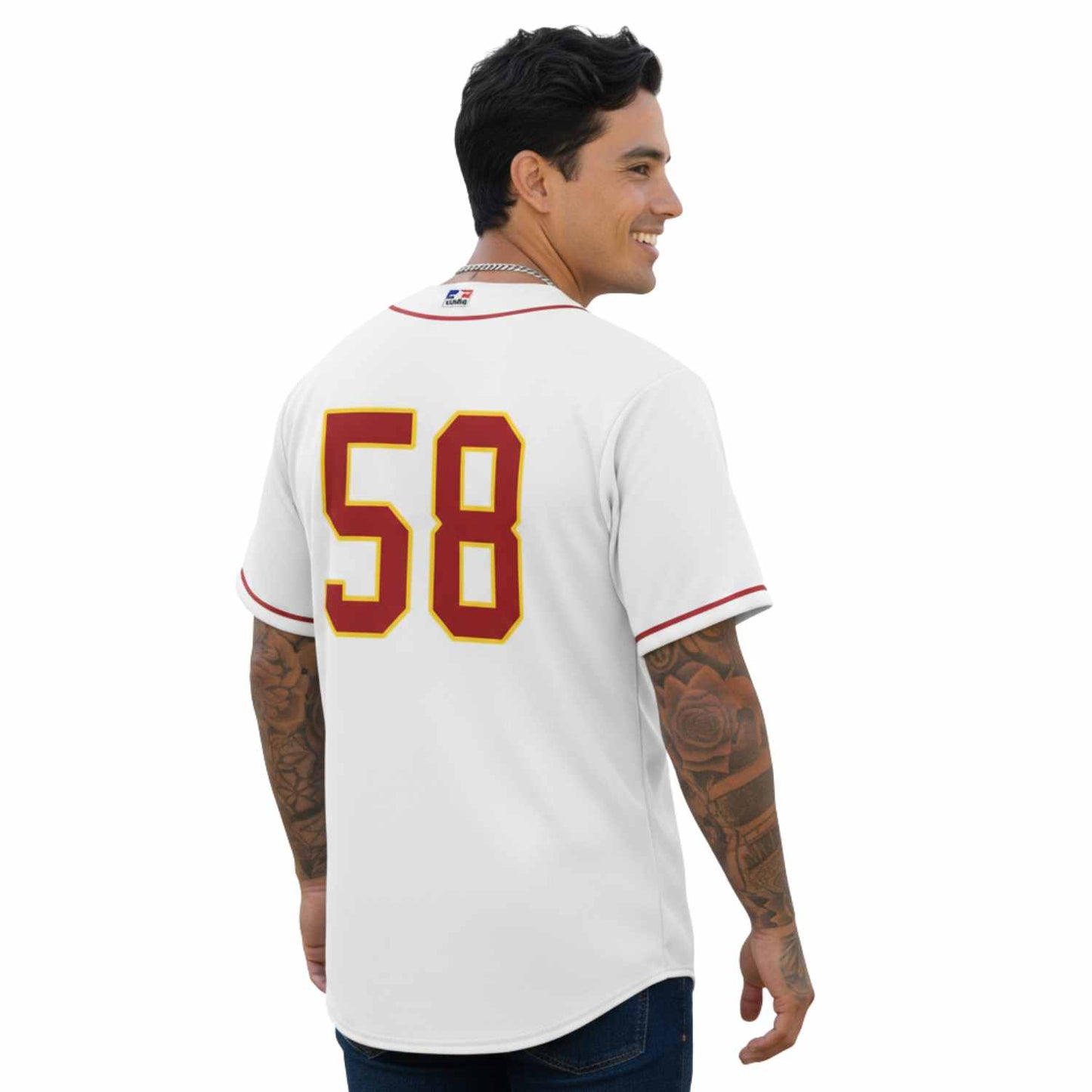 Camiseta Jersey de Béisbol Venezuela Blanca