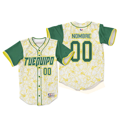 Camiseta de Beisbol Sporting green Personalizada