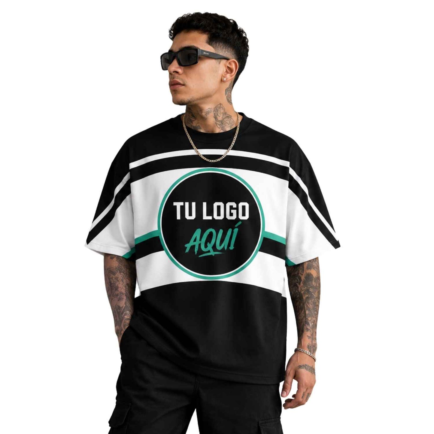 Polera Oversize Streetwear Personalizada - Modelo 545