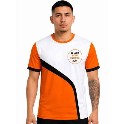 Polera corporativa personalizada con logo para empresas, eventos o marcas independientes - Comercial Criollo