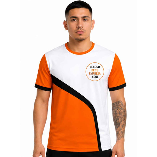 Polera corporativa personalizada con logo para empresas, eventos o marcas independientes - Comercial Criollo