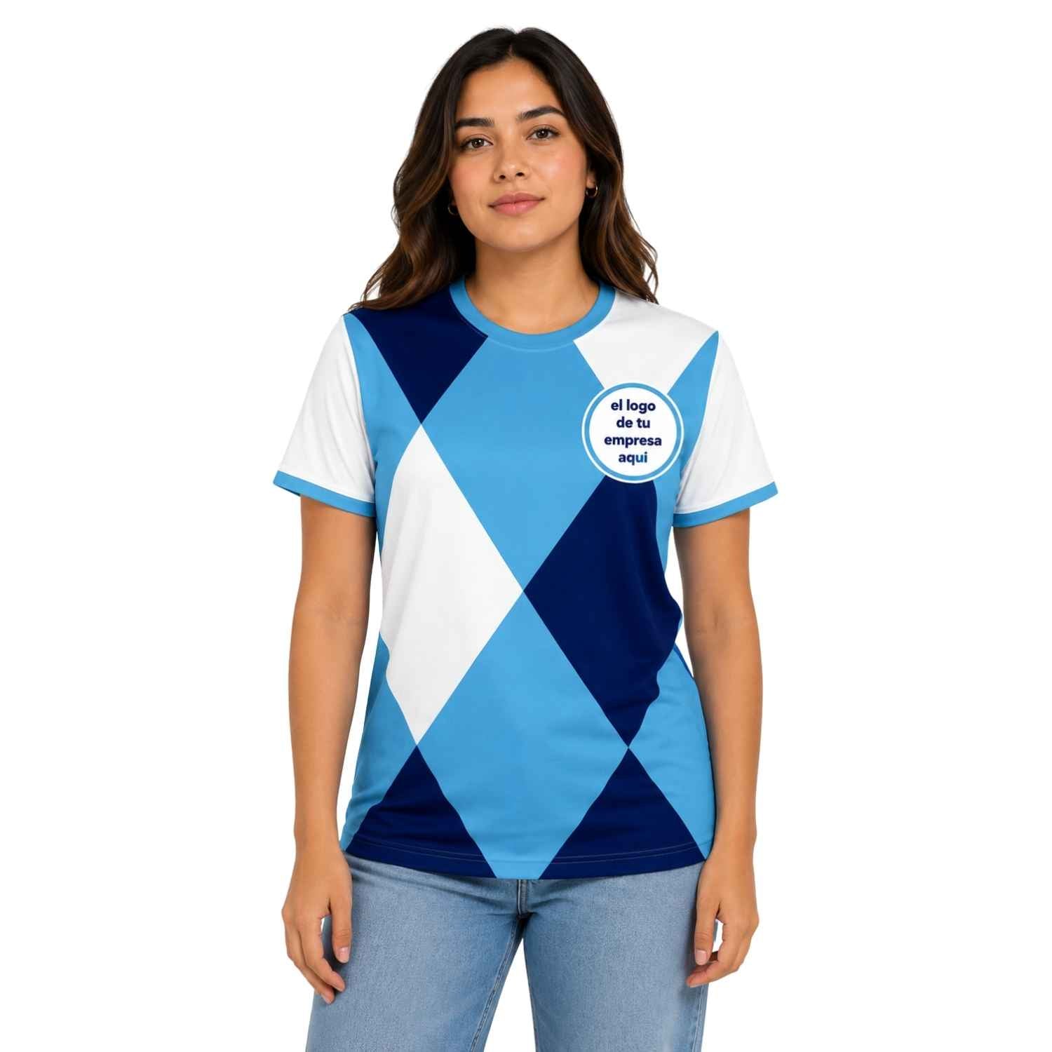 Polera corporativa personalizada con logo para empresas, eventos o marcas independientes - Comercial Criollo

