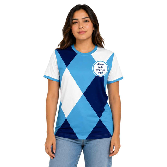 Polera corporativa personalizada con logo para empresas, eventos o marcas independientes - Comercial Criollo
