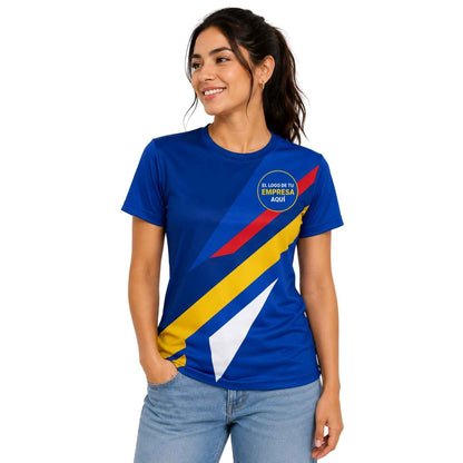Polera corporativa personalizada con logo para empresas, eventos o marcas independientes - Comercial Criollo

