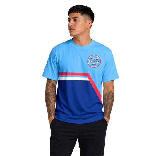 
Polera corporativa personalizada con logo para empresas, eventos o marcas independientes - Comercial Criollo