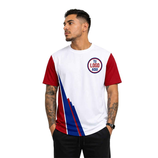 Polera corporativa personalizada con logo para empresas, eventos o marcas independientes - Comercial Criollo
