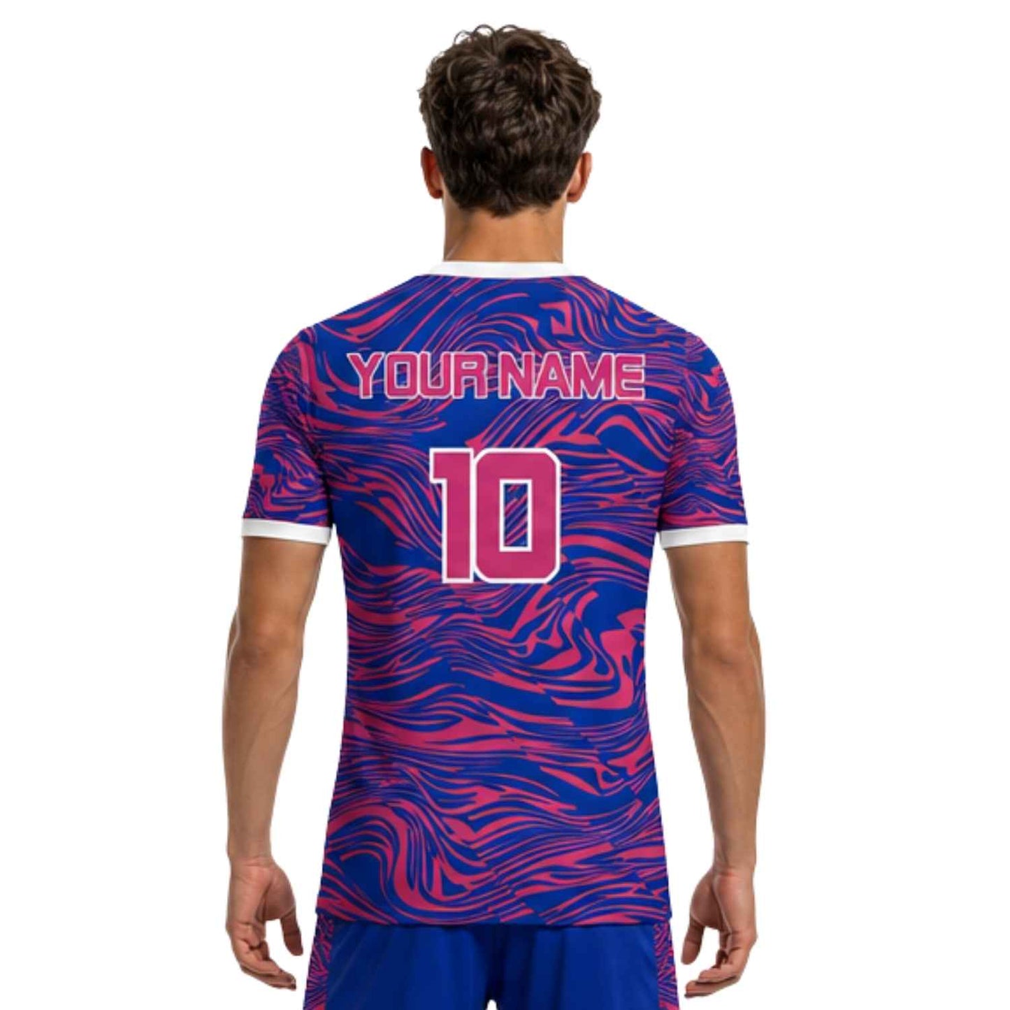 Polera camiseta de Futbol personalizable Modelo 105