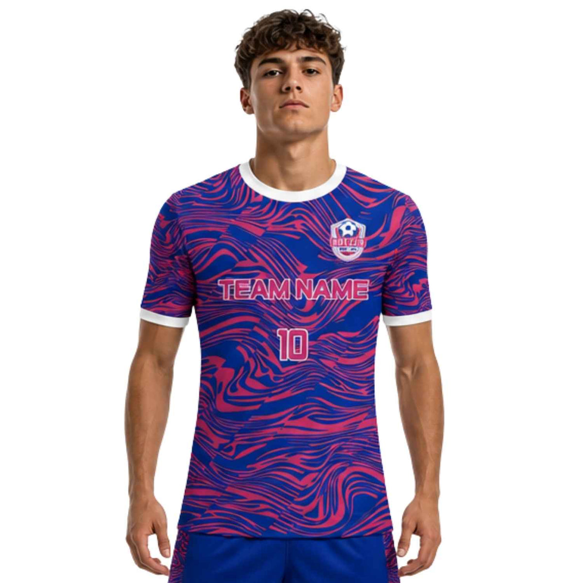 Polera camiseta de Futbol personalizable Modelo 105 - 14 / Mujer