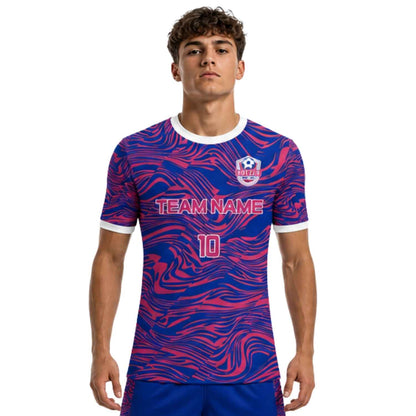 Polera camiseta de Futbol personalizable Modelo 105