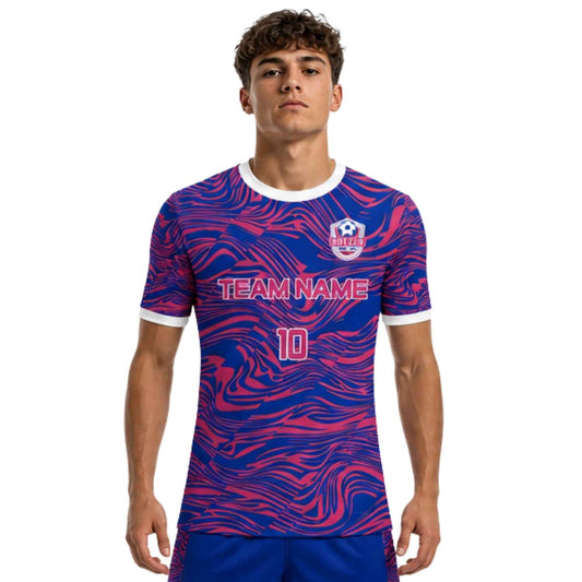 Polera camiseta de Futbol personalizable Modelo 105