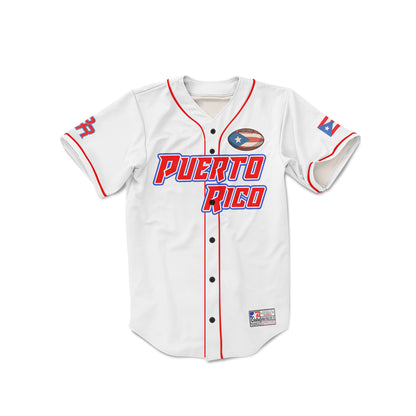 Camiseta de Beisbol Bad bunny Puerto Rico letras Benito 94