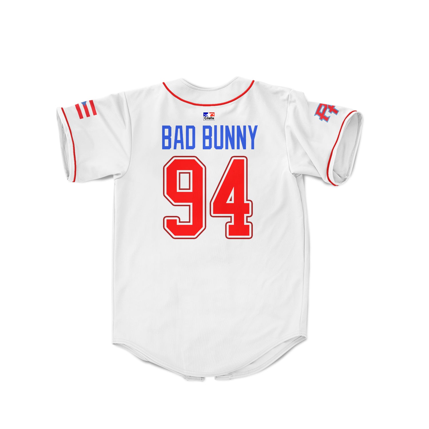 Camiseta de Beisbol Puerto Rico PR Bad bunny 94 – CRIOLLO