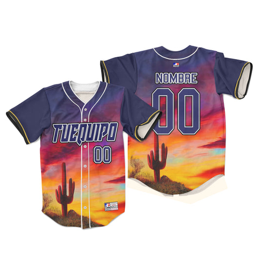 Camiseta de Beisbol suns design personalizada