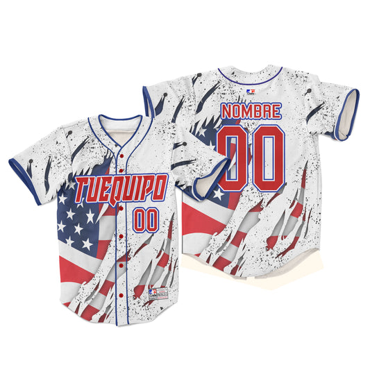 Camiseta de Beisbol sports Concept EEUU personalizada