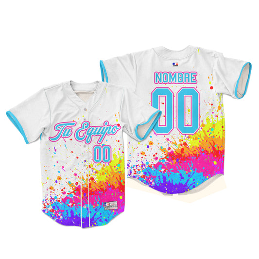 Camiseta de Beisbol sports splash Paint  II personalizada