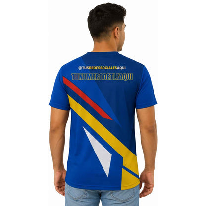 Polera Corporativa personalizada con Logo y Rrss - Modelo 1110