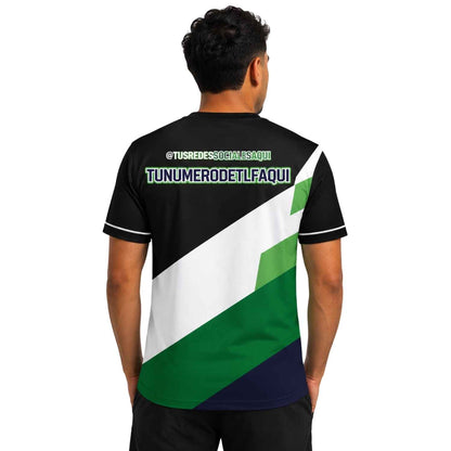 Polera Corporativa personalizada con Logo y Rrss - Modelo 1111