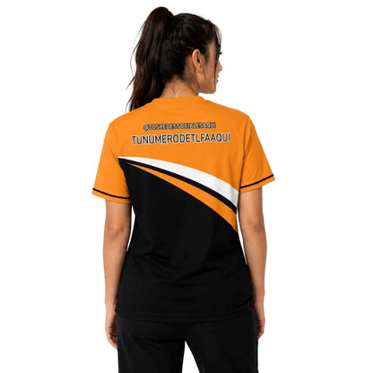 Polera Corporativa personalizada con Logo y Rrss - Modelo 1121