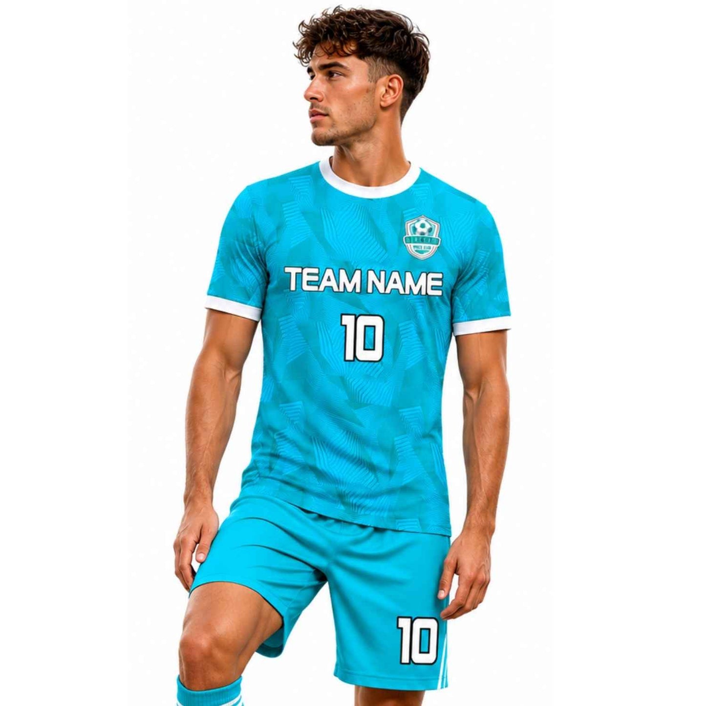 Pack Completo Fútbol  Personalizado Camiseta + Short  - Modelo 160