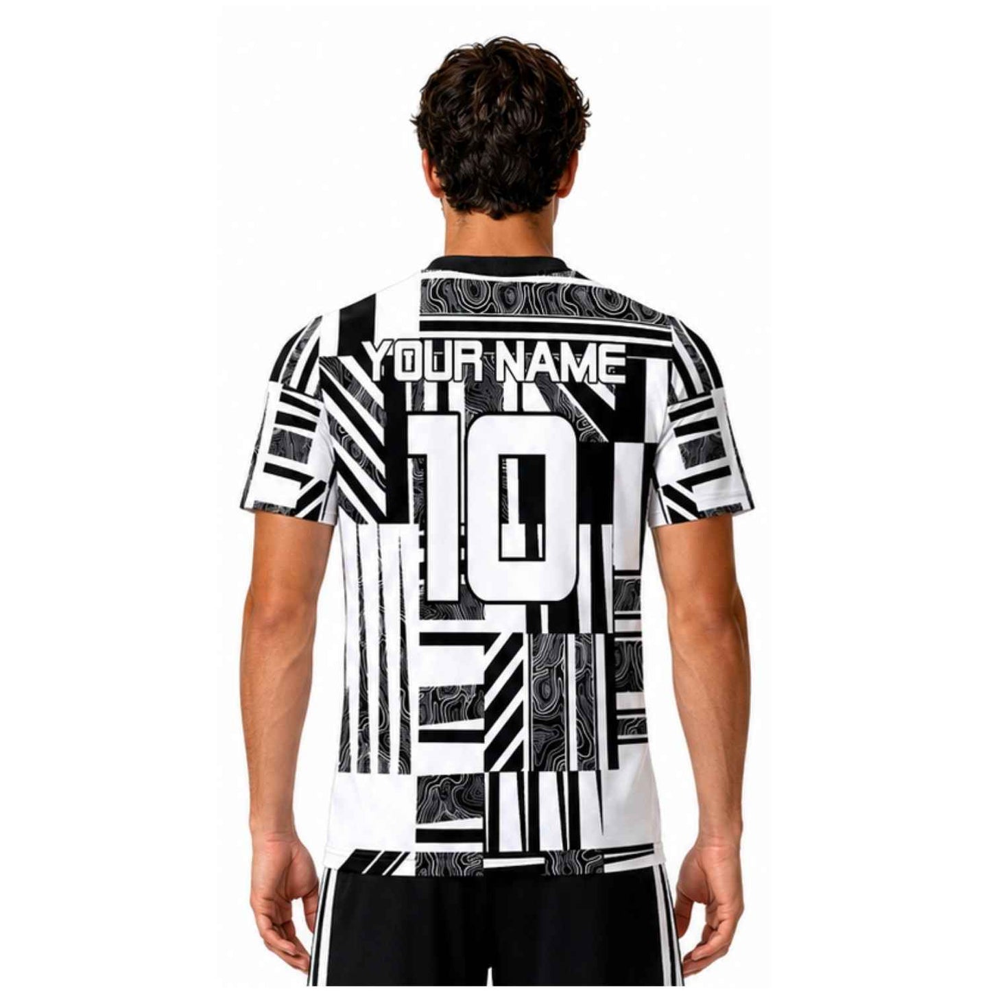 Polera camiseta de Futbol personalizable Modelo 185