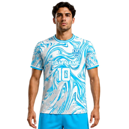 Polera camiseta de Futbol personalizable Modelo 192