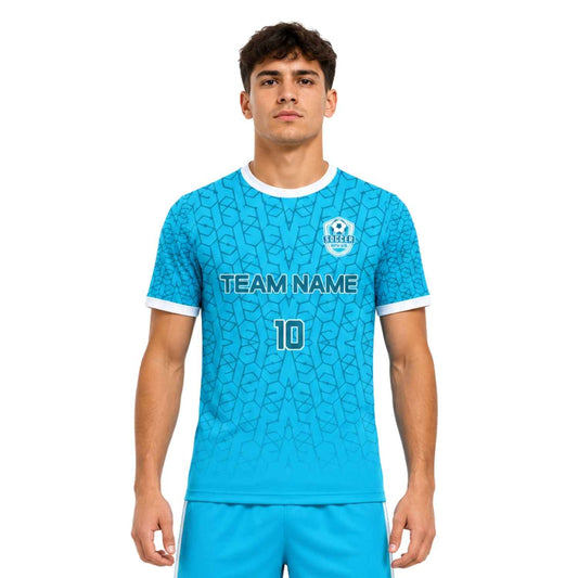 Polera camiseta de Futbol personalizable Modelo 110