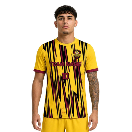 Polera camiseta de Futbol personalizable Modelo 113