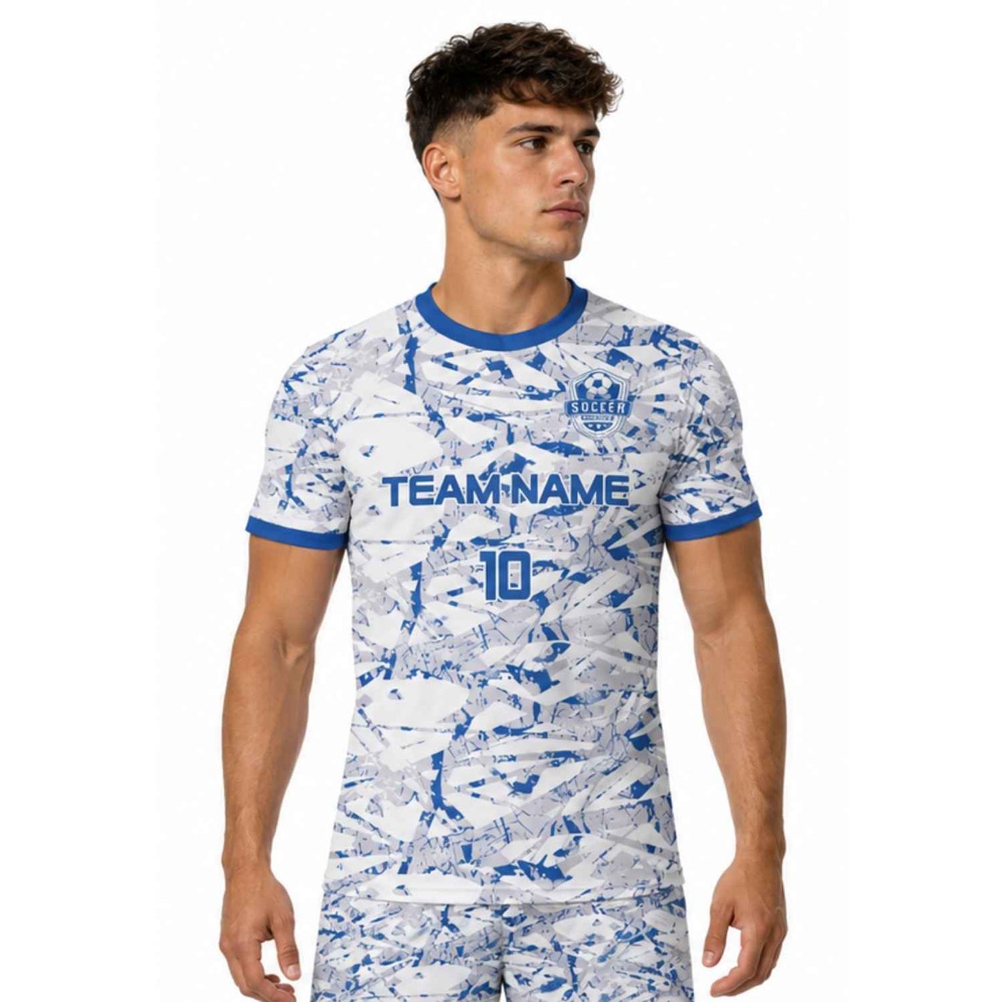 Polera camiseta de Futbol personalizable Modelo 115