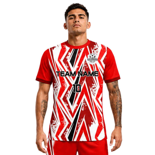 Polera camiseta de Futbol personalizable Modelo 117