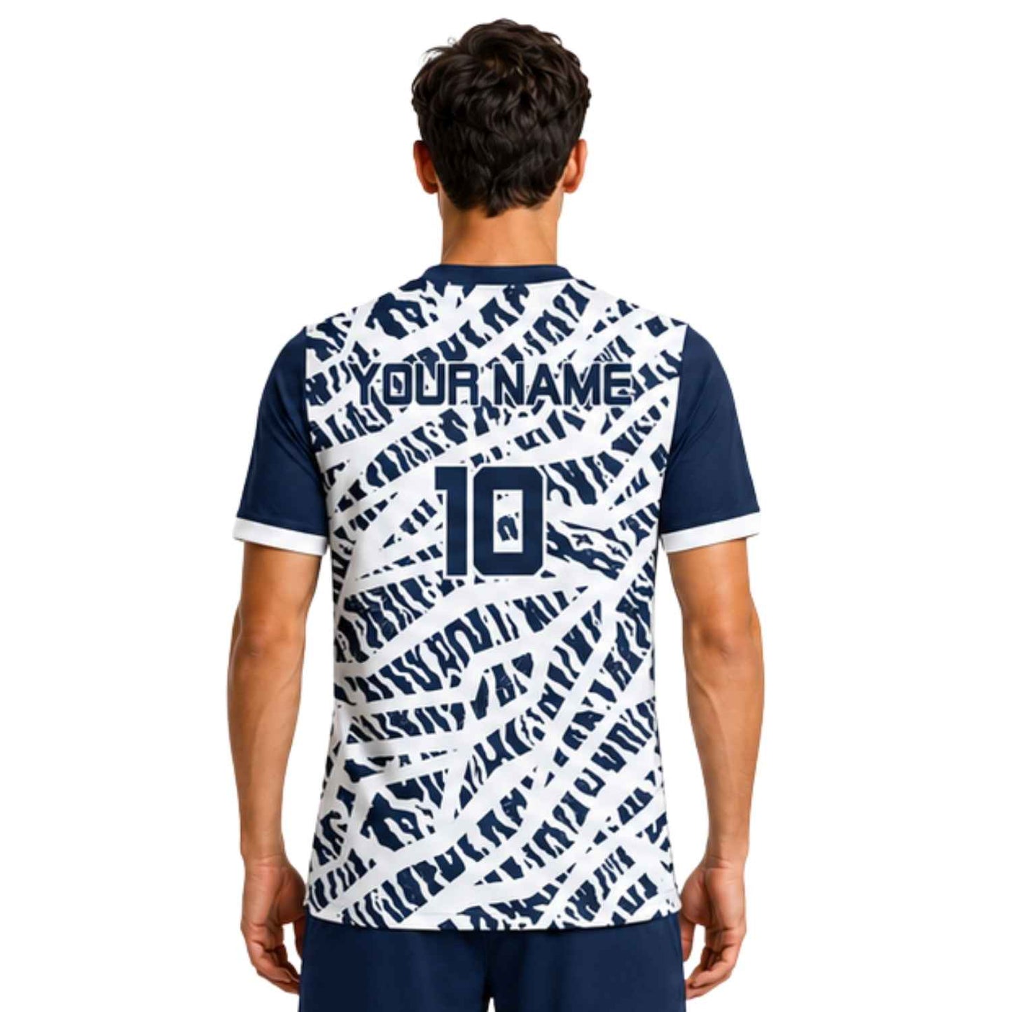 Polera camiseta de Futbol personalizable Modelo 129