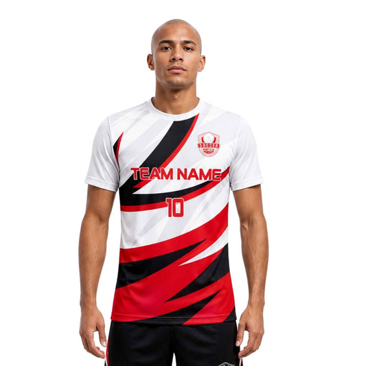 Polera camiseta de Futbol personalizable Modelo 135