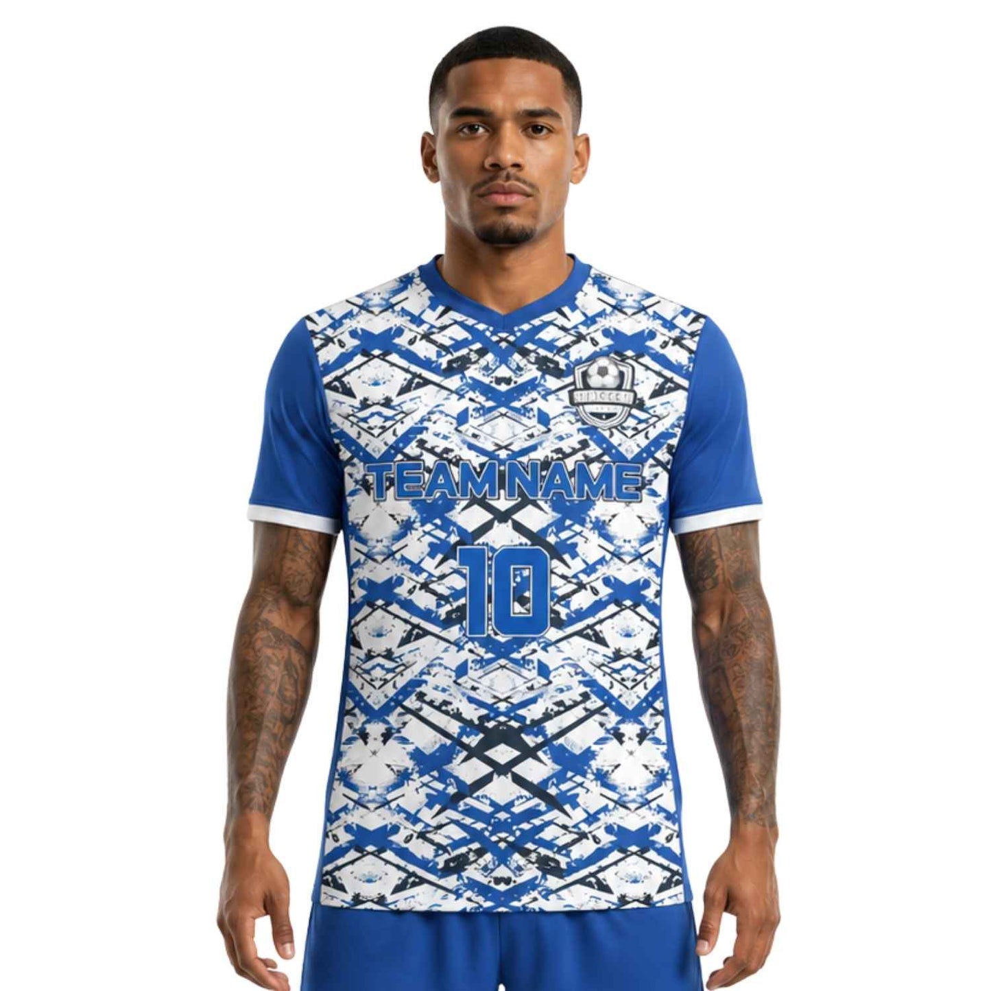Polera camiseta de Futbol personalizable Modelo 136