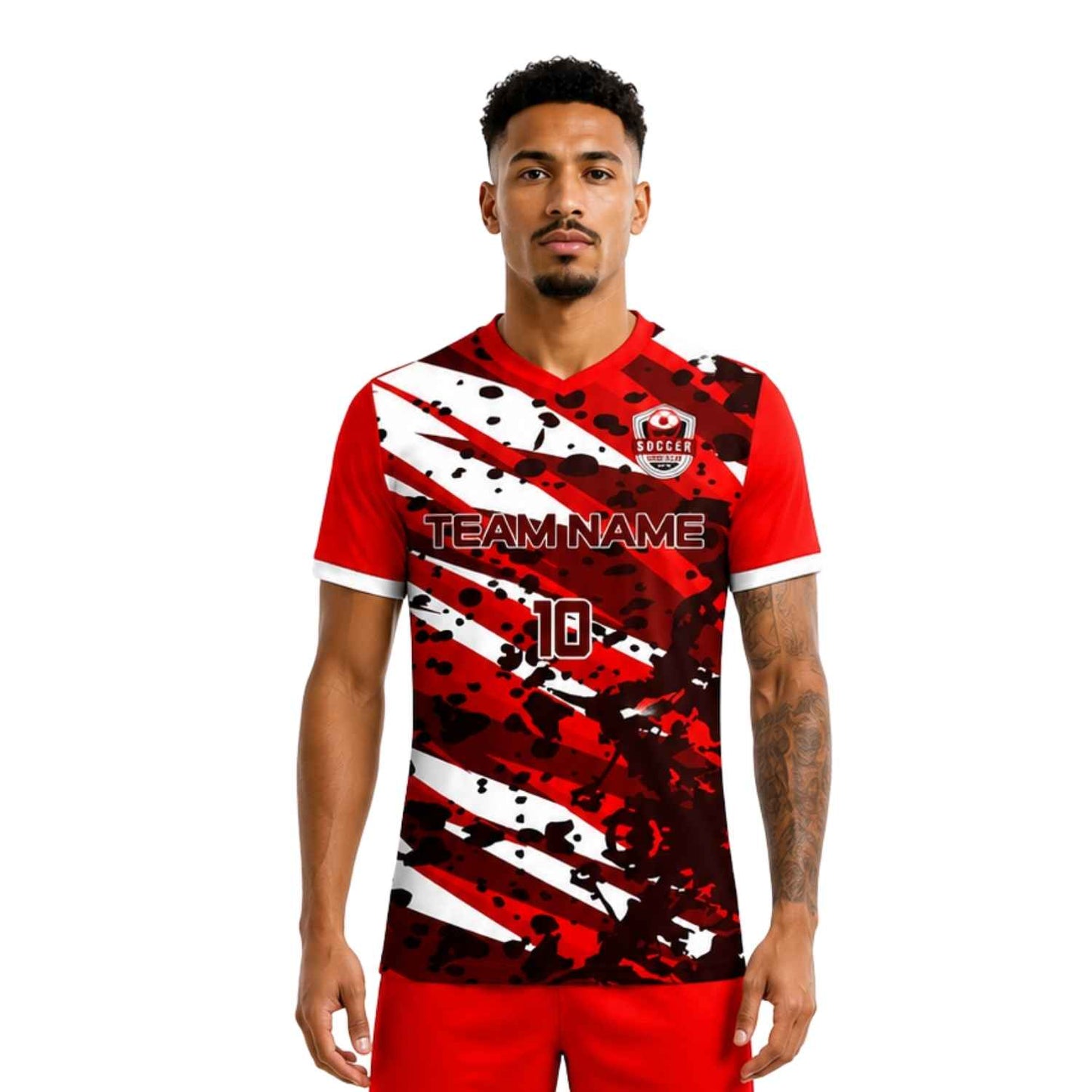 Polera camiseta de Futbol personalizable Modelo 137
