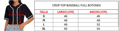 Camiseta de beisbol Crop Top Sifrina 58 VE  jersey