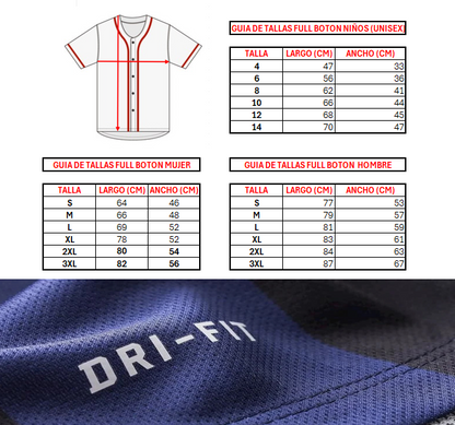 Camiseta de Beisbol Antofagasta
