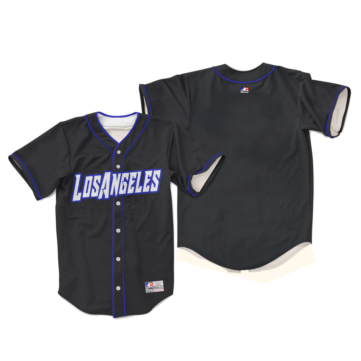 Poleras de Beisbol Los Angeles - NEGRO / 4 / Hombre