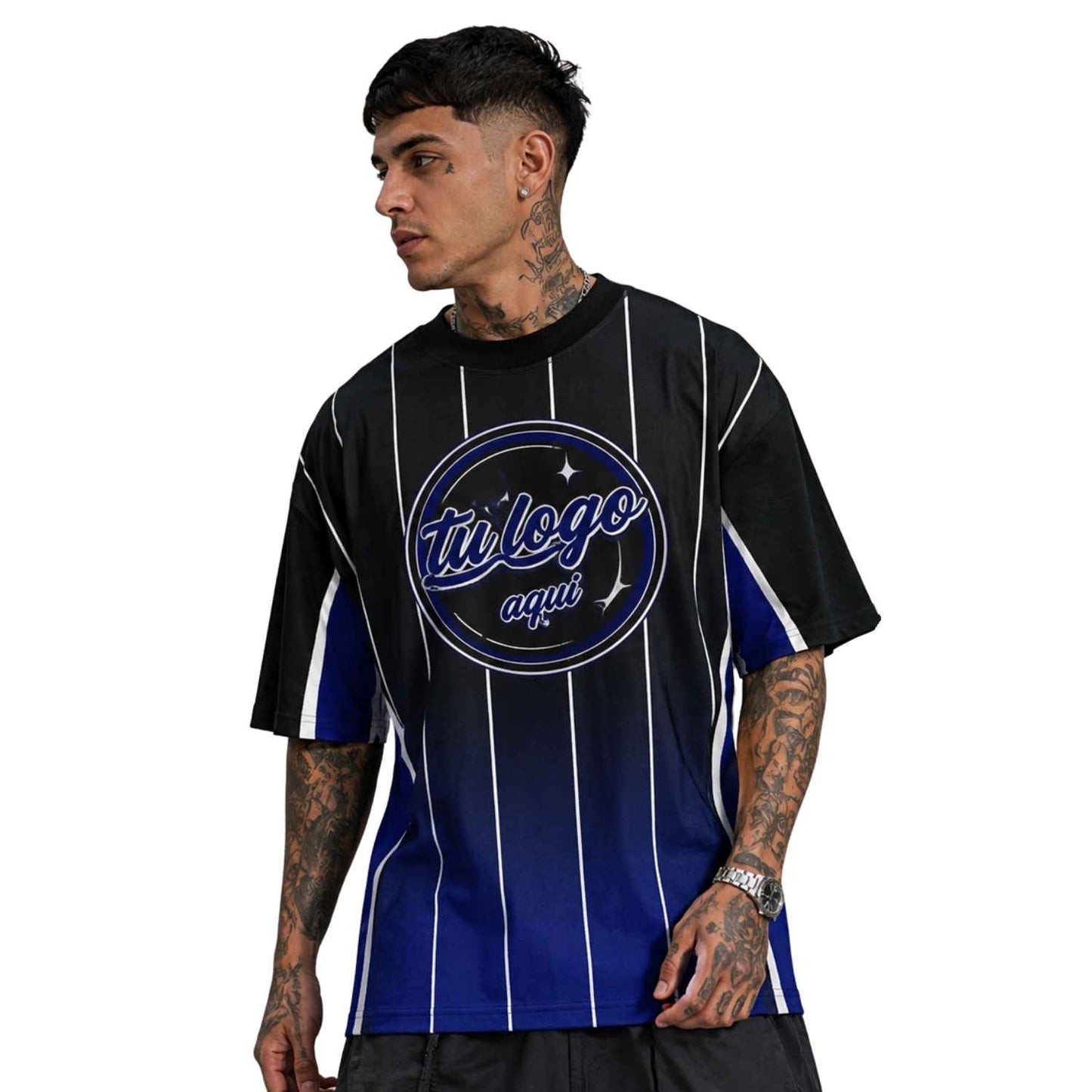 Polera Oversize Streetwear Personalizada - Modelo 543