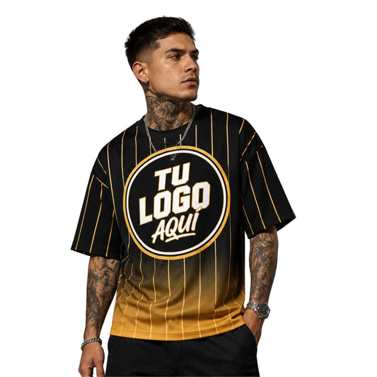 Polera Oversize Streetwear Personalizada - Modelo 544