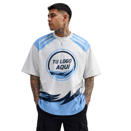 Polera Oversize Streetwear Personalizada - Modelo 550