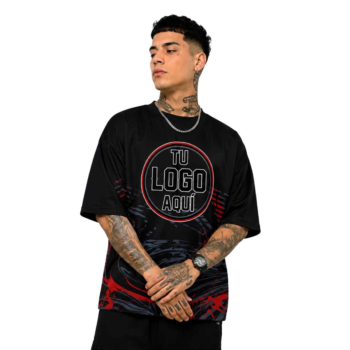 Polera Oversize Streetwear Personalizada - Modelo 578