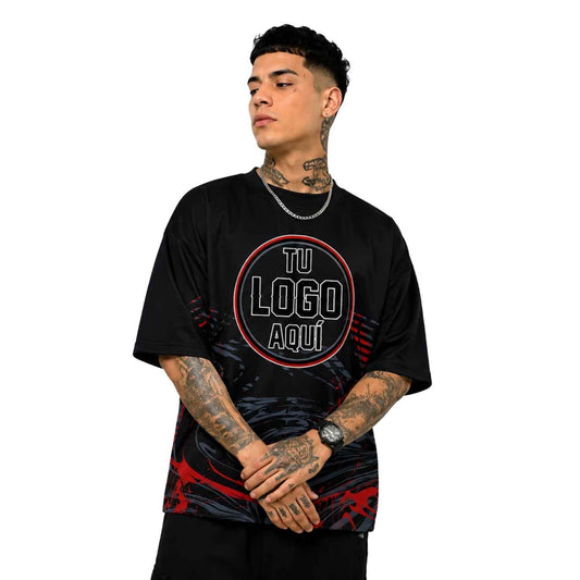 Polera Oversize Streetwear Personalizada - Modelo 578