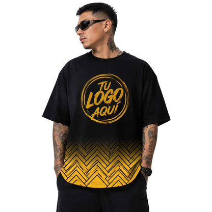 Polera Oversize Streetwear Personalizada - Modelo 589
