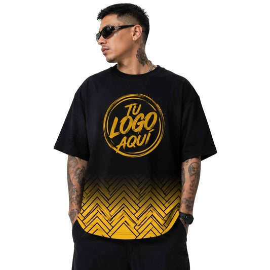 Polera Oversize Streetwear Personalizada - Modelo 589