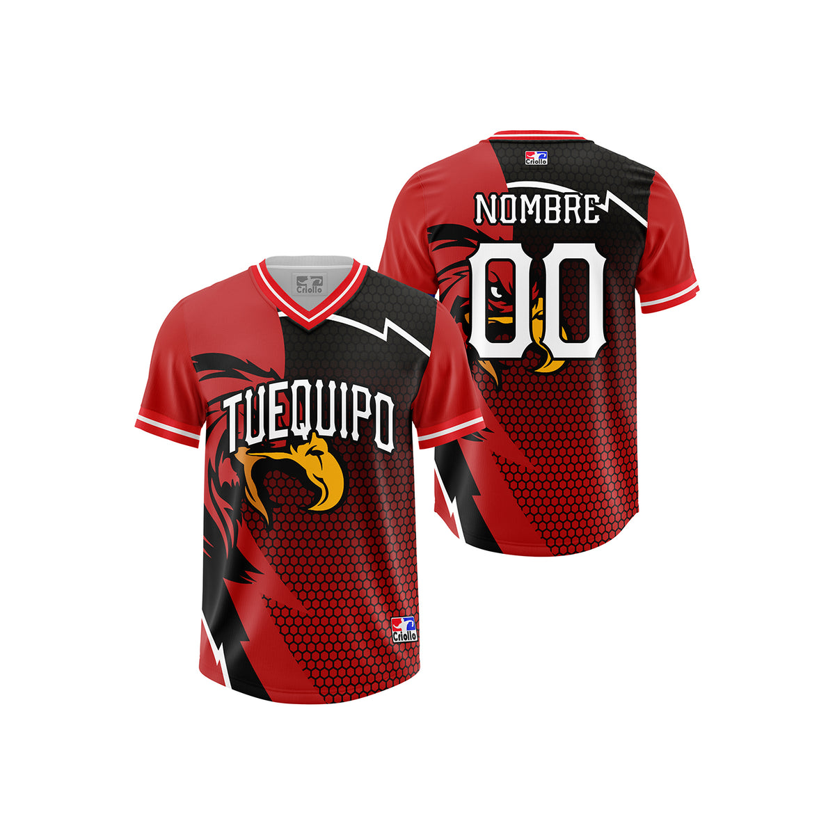 Camiseta de Beisbol Personalizado Aguila Desings - 4 / Mujer