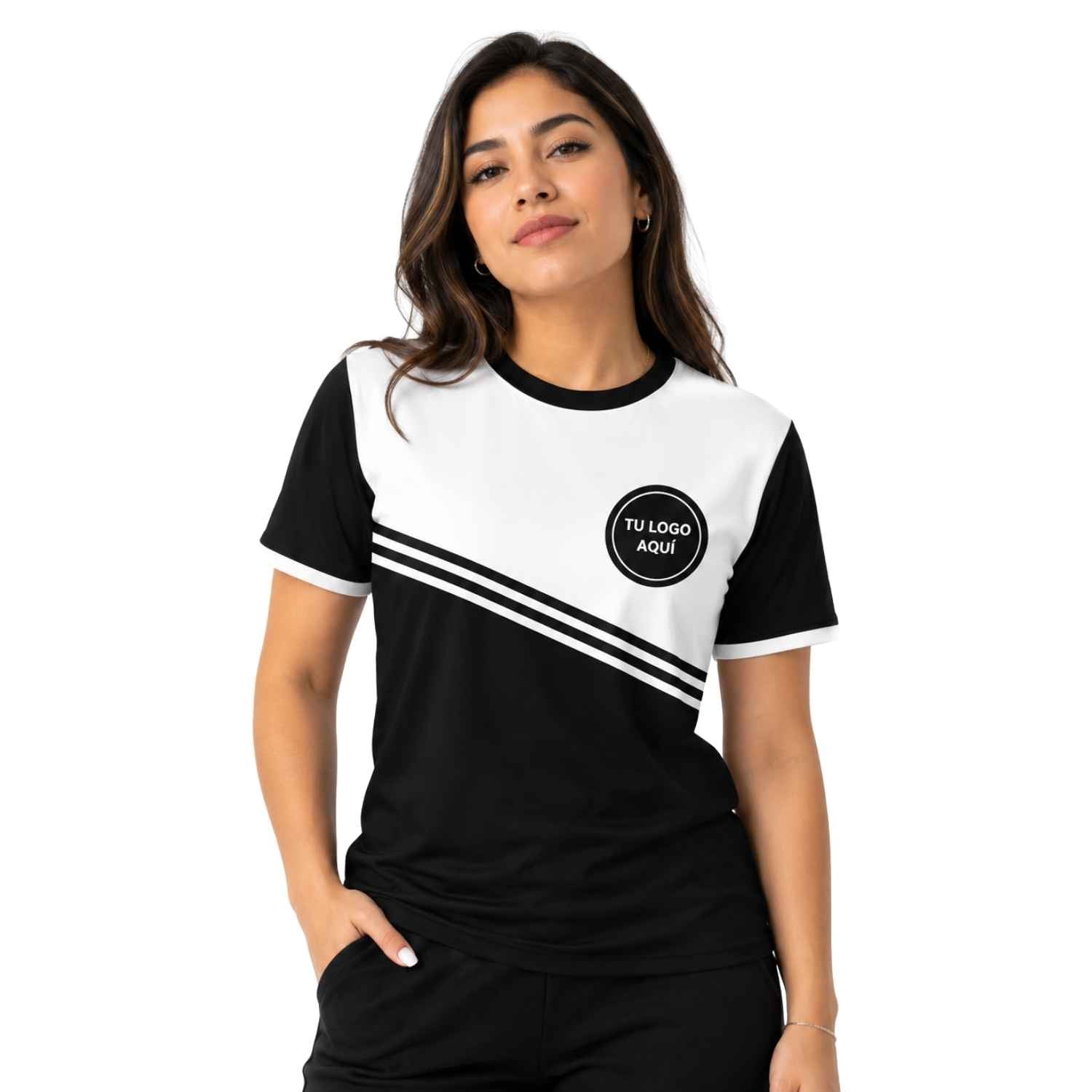 Polera corporativa personalizada con logo para empresas, eventos o marcas independientes - Comercial Criollo
