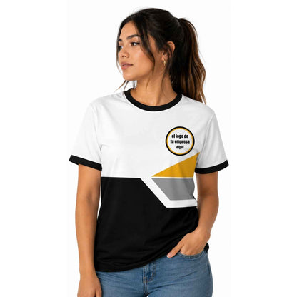 Polera corporativa personalizada con logo para empresas, eventos o marcas independientes - Comercial Criollo
